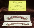 Honest Weight  Shown Above S-16 Antique Scale Decal Set Of 2   2hw-s16
