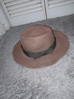 Disneyland Indiana Jones Adventure Ride Cast Member Hat Fedora Uniform Prop 