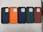 Leather Phone Case Magnetic Original For Iphone 14 Pro Max Plus 14 Magsafe Cover