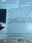 Vintage Candle Making Crafts Booklet  1965 Poured Candles   Trims Craft Course