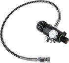 7 8-14unf Thread 4500psi Paintball Fill Station Pcp Air-gun Charging Valve Du   
