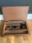 Square Set Machinist Combination 4 Piece 12  Rule Center Protractor Head In Case