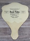 Vintage Royal Palms Tempe Arizona Paper Fan