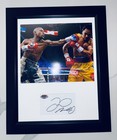 Floyd Mayweather Jr   Manny Pacquiao Signed Autographed Fight Display 11x14 Coa 