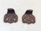 Vintage Window Lift Eastlake Cast Iron Hardware Victorian Ornate Sash Pull Pair
