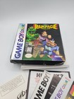 Rampage World Tour  nintendo Game Boy Color Gbc Box Inserts Manual Only