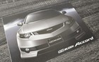 2009-2014 Jdm Mugen Honda Accord Cu2 Cw2 Acura Tsx Catalog Brochure