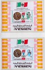 Yemen 1968 Olympics  Cpl Xf Mnh    Perf   Imperf Mnh   Sets   Sheets  Sports