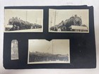 1910s 1920s Family Travel Scrapbook W  80  Pictures  Navy  Trains  Church