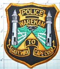Massachusetts  Wareham Police Dept Patch