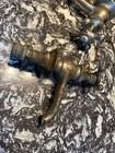 Set Antique 1930 Hot   Cold Bathroom Sink Faucet Spout Handle