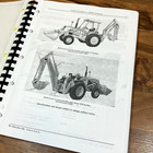 Parts Manual Fits John Deere Jd 500a Tractor Loader Backhoe Catalog Sn -123113