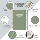 Address Book With Alphabetical Tabs - Telephone   Address Book With Address