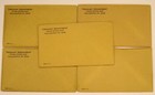 Lot Of 10 - 1964 Government Issued Proof Set Envelopes - No Coins