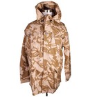 New British Army Issue Military Jacket L Tall 180 104 Desert Camo Dpm Hooded