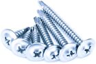 Modified Truss Head  8 X 1 2  To 3  Phillips Self Drilling Screws  Zinc 