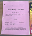 Saban s Beetleborgs Original Tv Show Comic Book Prop   Metallix Rising Script
