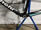 Bianchi C2c Carbon Road Bike Frame   Fork 58cm 700c Black celeste