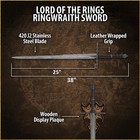 Handmade Nazgul Sword Replica  Rings Of The Power Movie Swords  Gift For Him