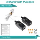 Garage Door Safety Sensors Eyes Only For Liftmaster Chamberlain 41a5034