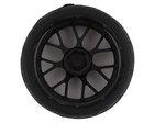 Yeah Racing Spec T Pre-mounted On-road Touring Tires W cs Wheels  black   4 