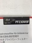 3m Pf238w9b Black Privacy Filter For 23 8  Widescreen Monitor  