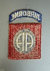 Us Army 82nd Airborne Division Shoulder Patch  One Piece  No Glow  high Arch Tab