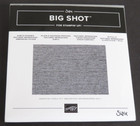 Stampin  Up Subtle 6 x 6  Dynamic Embossing Folder  Rare 3d Textured Background