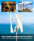Vertical Wind Turbine Generator Kit Mppt Controller Home Green Power 3000w 48v