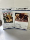 Lot Of 3 Wonderart Caron Latch Hook Rug Kit Dogs Puppies New