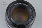 Nikon New Nikkor 50mm F 1 4 Non Ai Lens  very Good 