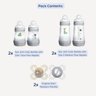 Mam Feed   Soothe Bottle   Pacifier Gift Set Unisex 0  Months  6 Pieces Included