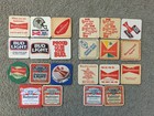 22 Beer Coasters Vintage Budweiser Beer No Duplicates B504
