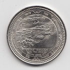1977 Montreal Quebec Trade Dollar Token Canada Expo  10 Man And His World