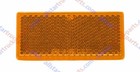 3-1 8  Rectangular Stick On Reflector Trailers  Trucks  Amber   Red