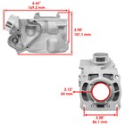 Caltric Complete Cylinder For Yamaha Yz125 2007-2022 1c3-11311-21-00
