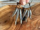 Vintage Inuit Soapstone Carving Group Arctic Char