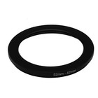 Camera Black Aluminum  Lens Filter Ring Stepping Adapter 52mm-42mm
