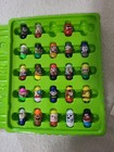 Vintage Mighty Beanz Lot Of 40 Beans In Series 3 Green Case