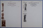 Crandell Novelty Co  1920s Crandell   Wendt Coin Op Letterheads Superior Wi B7s1