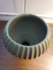 Vintage 1960s Mccoy Olive Green Planter vase Floraline Mcm