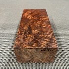 Wb444 Claro Walnut Burl Block Carving Craft Art Knife Handle Pistol Grip