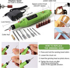 108 Pcs Pro Grade For Model Tool Kits hobby Tool Sets lncluding Electric Polishi