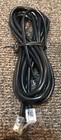 6ft Black Telephone Single Line  2-wire  Cord Cable Wire Rj11 Phone To Wall
