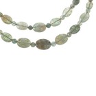 Jay King Sterling Silver Iceberg Green Labradorite Bead Necklace