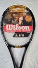 Nos Wilson Blade Comp Tennis Racket 4 3 8  Strung Mp 100 Sq In  Black   Gold