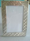 Tiffany Sterling Silver   Picture Frame 5 x7  Etched   Embossed   Rare Beauty  