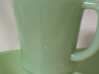 6 Vintage Fire King Jadeite Coffee Mugs D Handle One With Small Flea Bite