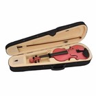 1 4 Violin Set For Kids  Pink Acoustic Violin Fiddle For Kids Beginners