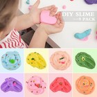 Butter Slime Kit For Girls And Boys  9 Pack Slimes With Peach  Strawberry     
